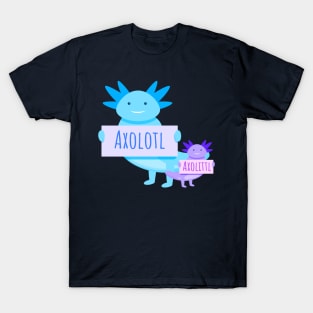 Axolotl & Axolittl T-Shirt